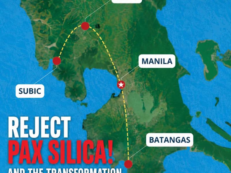 [TAGALOG] Ibasura ang Pax Silica at ang paggamit nito sa Pilipinas bilang sentro ng imperyalistang gyera at imprastrukturang militar sa ngalan ng AI (artificial&nbsp;intelligence).