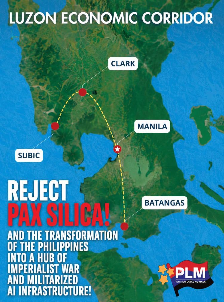 [TAGALOG] Ibasura ang Pax Silica at ang paggamit nito sa Pilipinas bilang sentro ng imperyalistang gyera at imprastrukturang militar sa ngalan ng AI (artificial&nbsp;intelligence).