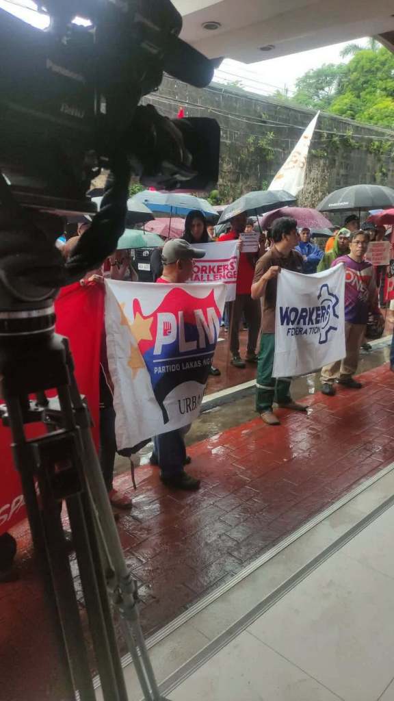 PLM, nakilahok sa pagkilos upang ipaglaban ang ₱85 dagdag&nbsp;sahod