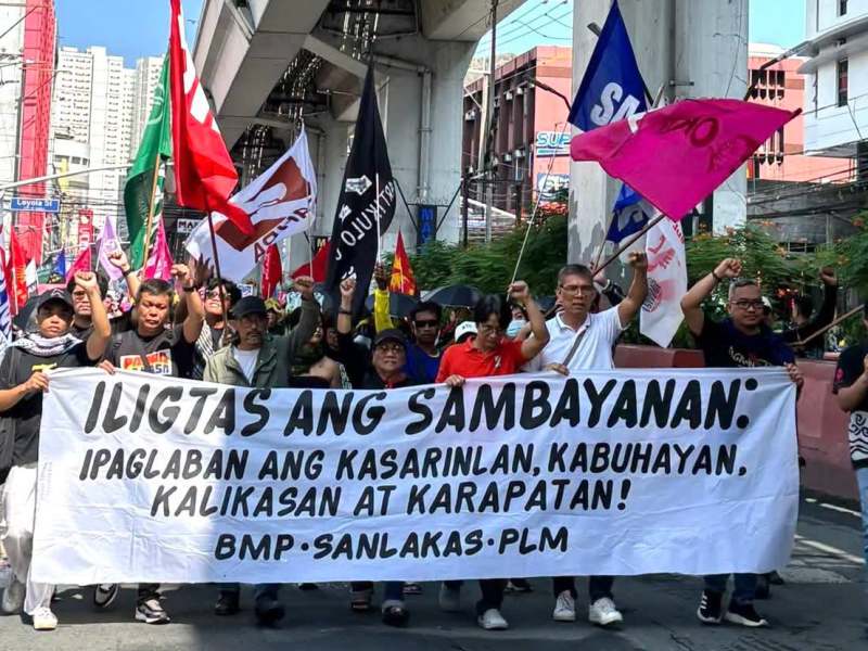 Nakiisa ang Partido Lakas ng Masa (PLM) sa paggunita sa ika-54 na anibersaryo ng deklarasyon ng Batas&nbsp;Militar