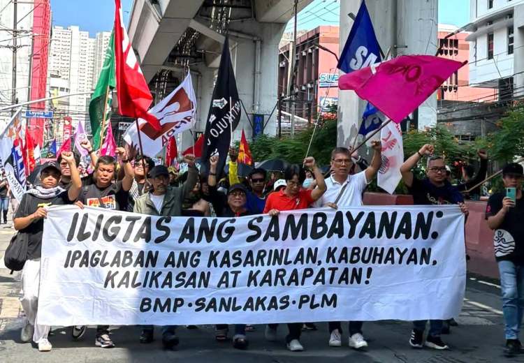 Nakiisa ang Partido Lakas ng Masa (PLM) sa paggunita sa ika-54 na anibersaryo ng deklarasyon ng Batas&nbsp;Militar