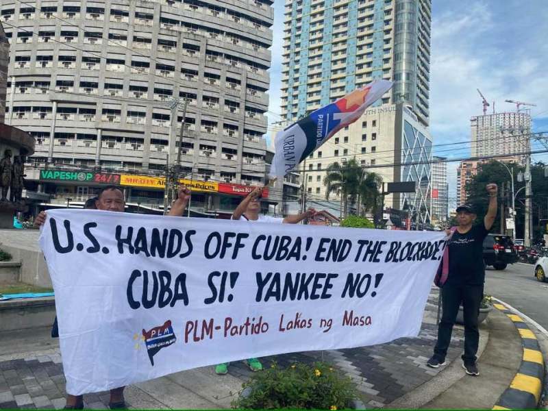 Rali ng PhilCuba, dinaluhan ng&nbsp;PLM